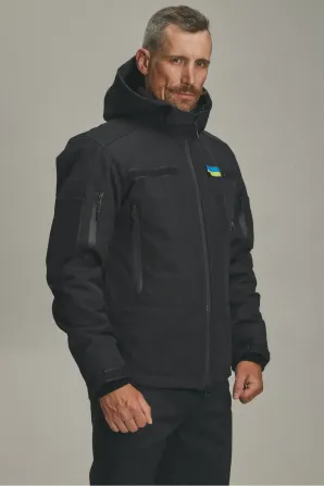Зимова куртка "KORDAX" X-Ultra Soft Shell 3 в 1, чорний Тернівка - фото 1