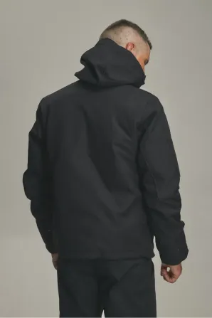 Зимова куртка "KORDAX" X-Ultra Soft Shell 3 в 1, чорний Тернівка - фото 3