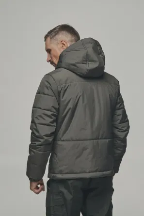 Зимова куртка "KORDAX" мембранна Termoloft/Omni-Heat, Рейнджер Грін (Хакі) Тернівка