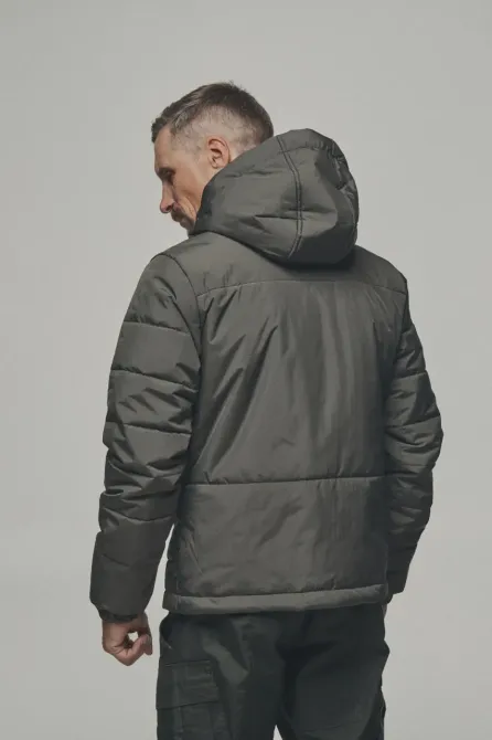 Зимова куртка "KORDAX" мембранна Termoloft/Omni-Heat, Рейнджер Грін (Хакі) Тернівка - фото 3