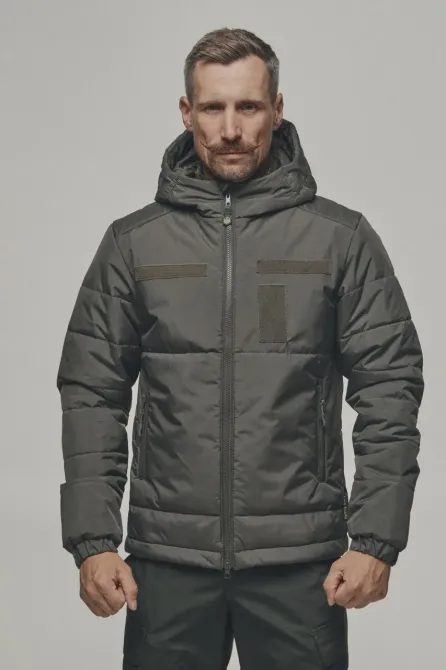 Зимова куртка "KORDAX" мембранна Termoloft/Omni-Heat, Рейнджер Грін (Хакі) Тернівка - фото 1