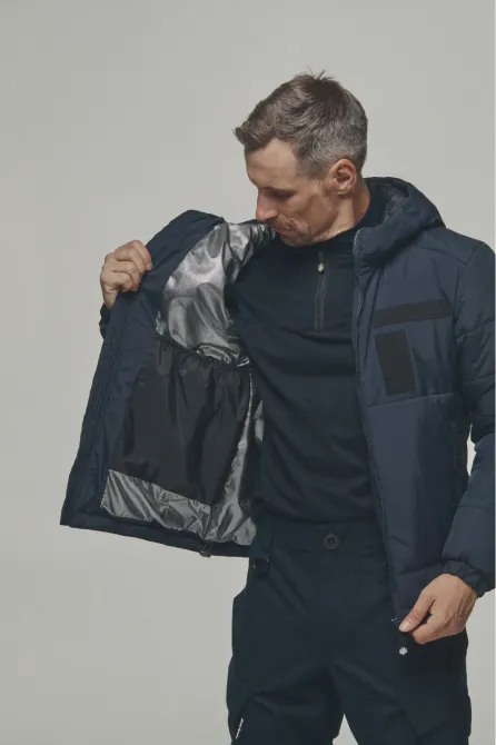 Зимова куртка "KORDAX" мембранна Termoloft/Omni-Heat, синій Тернівка - фото 4