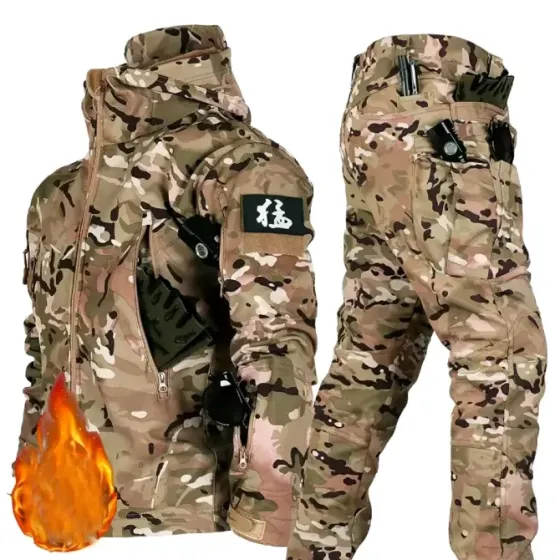 Весняний тактичний військовий костюм з капішоном Soft Shell Київ