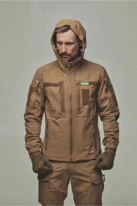 Куртка тактична "KORDAX" Speed Cross 4WD койот Тернівка - фото 5