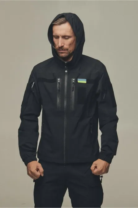 Куртка тактична "KORDAX" Speed Cross 4WD Чорний Тернівка - фото 4