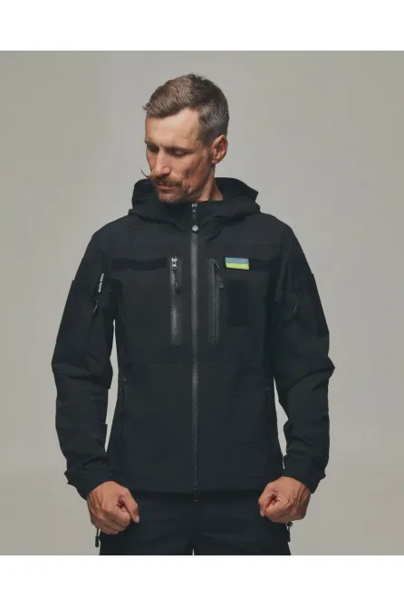 Куртка тактична "KORDAX" Speed Cross 4WD Чорний Тернівка - фото 1