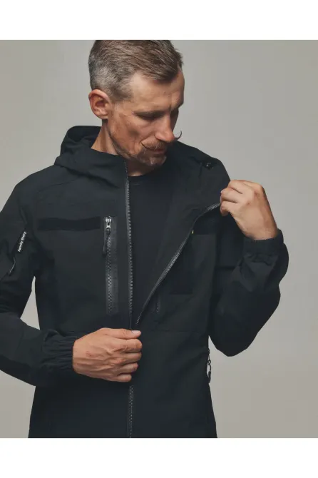 Куртка тактична "KORDAX" Speed Cross 4WD Чорний Тернівка - фото 3