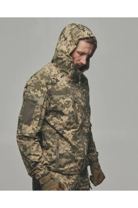 Куртка тактична "KORDAX" Speed Cross 4WD Піксель Тернівка - фото 4