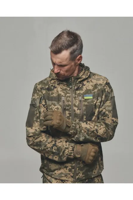 Куртка тактична "KORDAX" Speed Cross 4WD Піксель Тернівка - фото 1