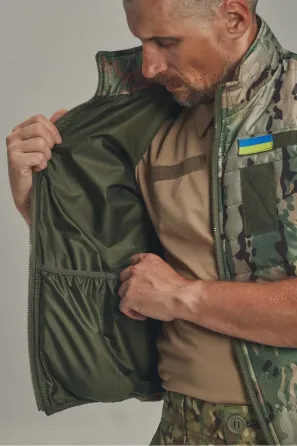 Жилетка демісезонна "KORDAX" Storm Jacket, мультикам Тернівка