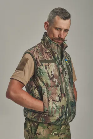 Жилетка демісезонна "KORDAX" Storm Jacket, мультикам Тернівка