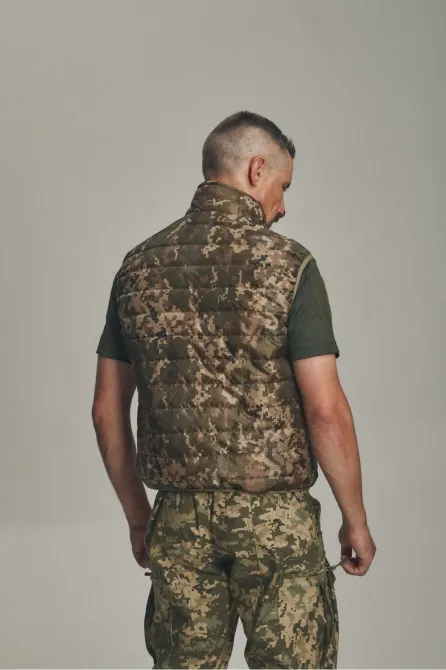 Жилетка демісезонна "KORDAX" Storm Jacket, піксель Тернівка - фото 2