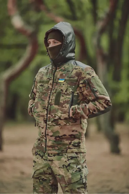 Флісова кофта з капюшоном "KORDAX" (anti-pilling), мультикам Тернівка - фото 3