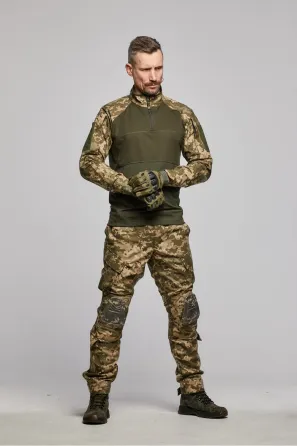 Тактична термо сорочка UBACS "KORDAX" Biflex піксель Тернівка
