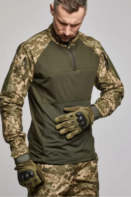 Тактична термо сорочка UBACS "KORDAX" Biflex піксель Тернівка - фото 3