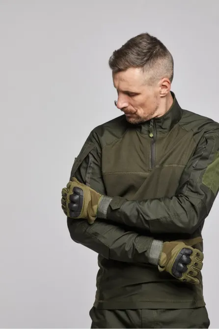 Тактична термо сорочка UBACS "KORDAX" Biflex хакі Тернівка - фото 3