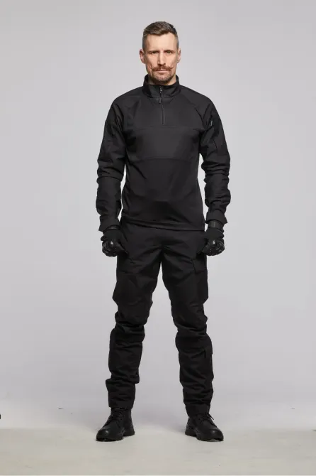 Тактична термо сорочка UBACS "KORDAX" Biflex Чорний Тернівка - фото 1