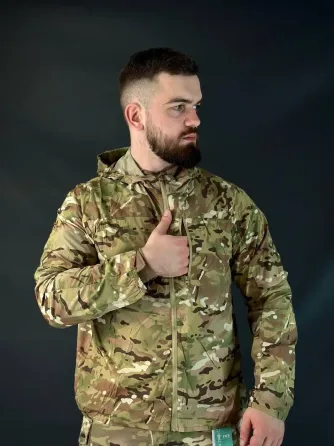 Тактична Військова Куртка Мультикам Полегшена Lava MTP Дніпро