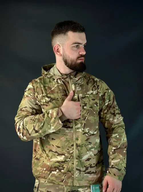 Тактична Військова Куртка Мультикам Полегшена Lava MTP Дніпро - фото 3