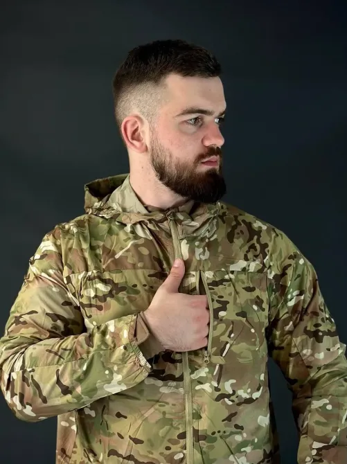 Тактична Військова Куртка Мультикам Полегшена Lava MTP Дніпро - фото 4