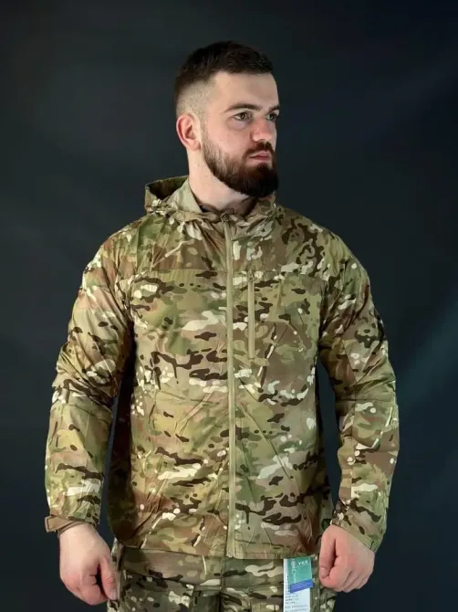Тактична Військова Куртка Мультикам Полегшена Lava MTP Дніпро - фото 7
