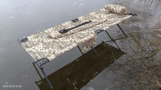 Розкладушка НАТО XL Ріксель посилена з чохлом Хмельницький