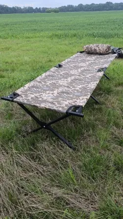 Розкладушка НАТО XL Ріксель посилена з чохлом Хмельницький