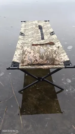 Розкладушка НАТО XL Ріксель посилена з чохлом Хмельницький