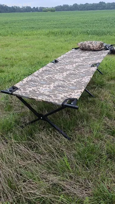 Розкладушка НАТО XL Ріксель посилена з чохлом Хмельницький - фото 4