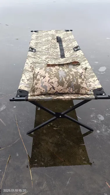 Розкладушка НАТО XL Ріксель посилена з чохлом Хмельницький - фото 2