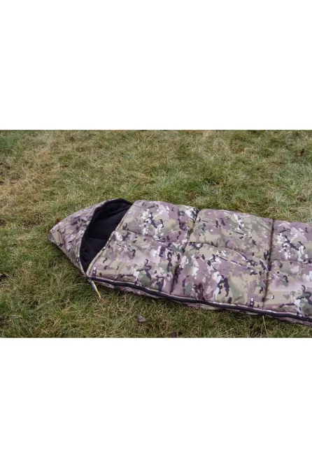 Спальний мішок KORDAX "90" зимовий з флісом, мультикам Тернівка - фото 2