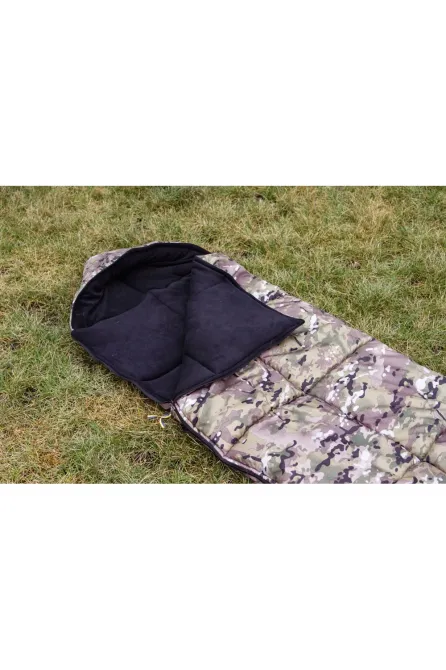 Спальний мішок KORDAX "90" зимовий з флісом, мультикам Тернівка - фото 3