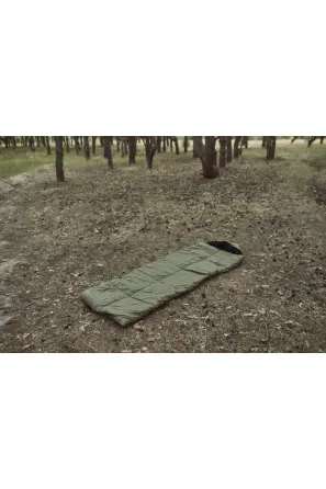 Спальний мішок KORDAX "70" зимовий з флісом, Хакі Тернівка