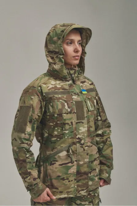 Тактична жіноча куртка KORDAX UA 4PL, мультикам Тернівка - фото 2