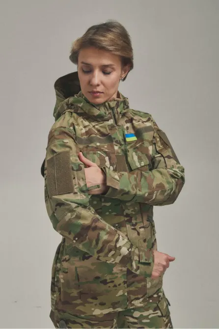 Тактична жіноча куртка KORDAX UA 4PL, мультикам Тернівка - фото 3