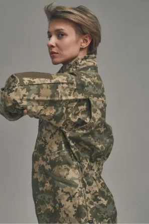 Тактична жіноча куртка KORDAX UA 4PL, піксель Тернівка