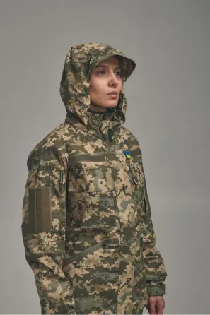 Тактична жіноча куртка KORDAX UA 4PL, піксель Тернівка