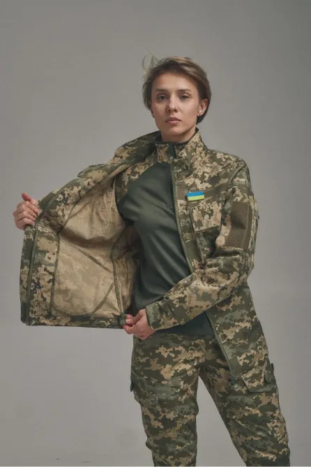Тактична жіноча куртка KORDAX UA 4PL, піксель Тернівка - фото 6