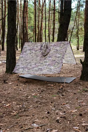 Плащ-намет KORDAX 2.0 мультикам Тернівка