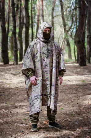 Плащ-намет KORDAX 2.0 мультикам Тернівка