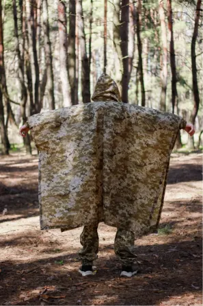 Плащ-намет KORDAX 2.0 Піксель Тернівка