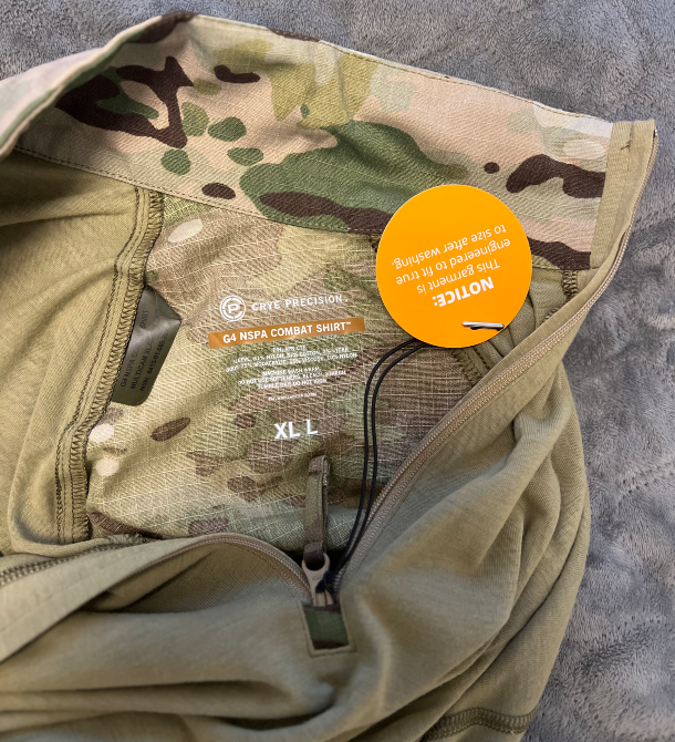 Бойова сорочка Crye Precision G4 NSPA Combat Shirt Multicam Киев - изображение 5