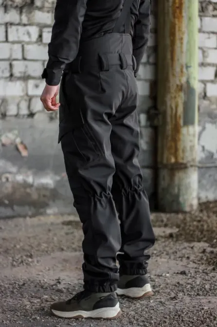 Зимові штани з корсетом та підтяжками Soft Shel KORDAX Тернівка - фото 3