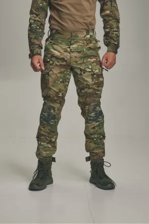 Тактичні штани KORDAX tactical 3.0 з наколінниками, мультикам Тернівка