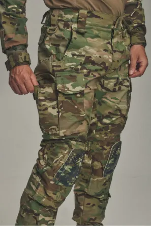 Тактичні штани KORDAX tactical 3.0 з наколінниками, мультикам Тернівка