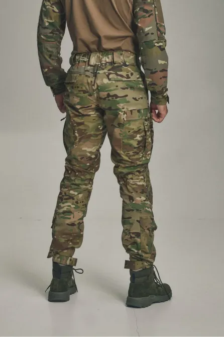 Тактичні штани KORDAX tactical 3.0 з наколінниками, мультикам Тернівка - фото 2