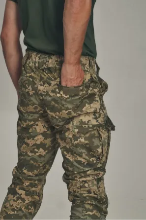 Тактичні штани KORDAX tactical 3.0 з наколінниками, піксель Тернівка