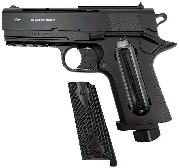 Пневматичний пістолет Borner WC 401 (Colt Defender) Одеса - фото 2