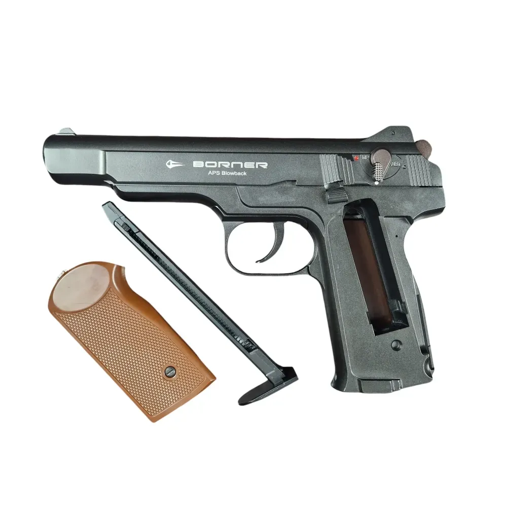 Пневматический пистолет Borner APS Blowback Одеса - фото 4