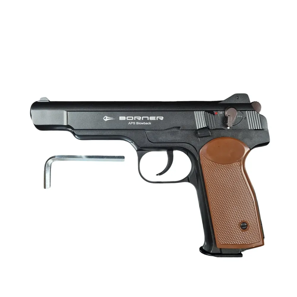 Пневматический пистолет Borner APS Blowback Одеса - фото 2